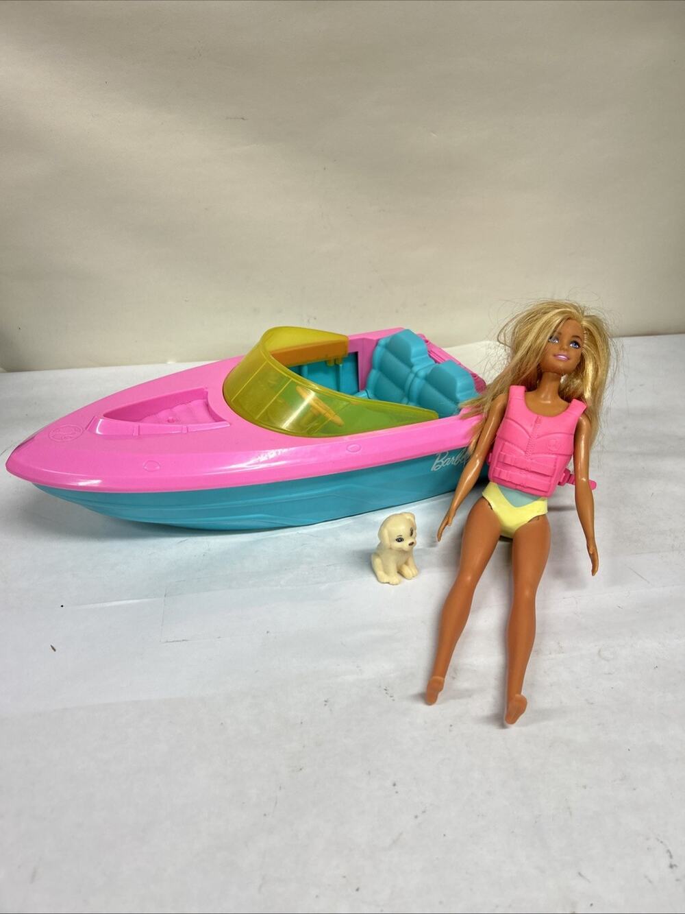 Barbie Ocean Friends 15" Speed Boat with Folding Platform 2020 Mattel